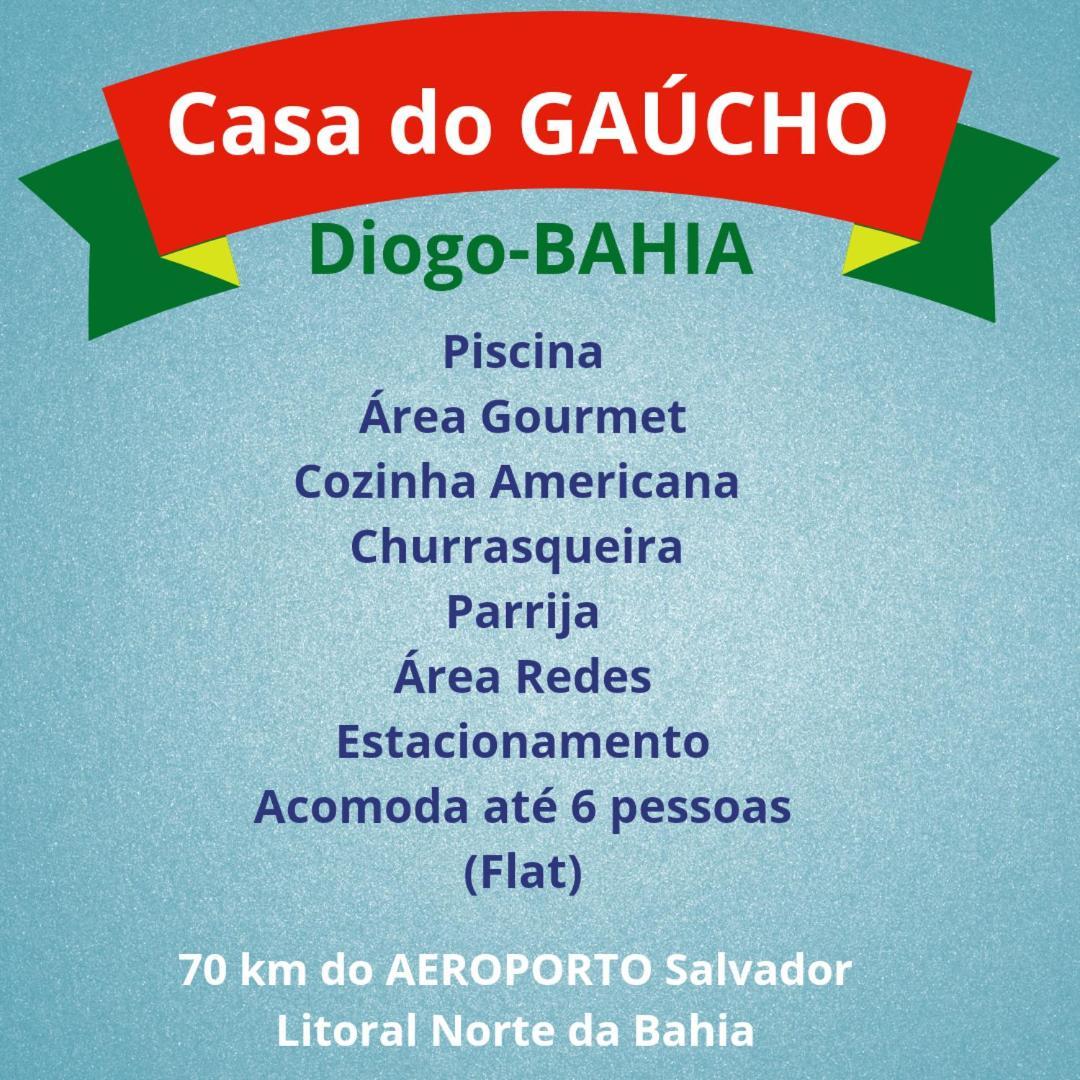 Casa Praia Gaucho Santo Antonio Diogo Мата-ді-Сан-Жуан Номер фото