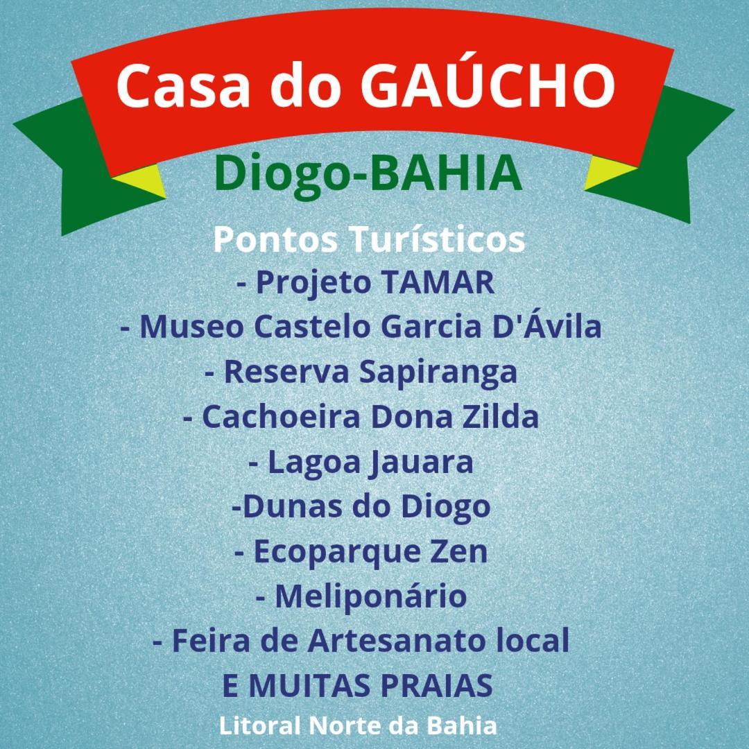 Casa Praia Gaucho Santo Antonio Diogo Мата-ді-Сан-Жуан Номер фото